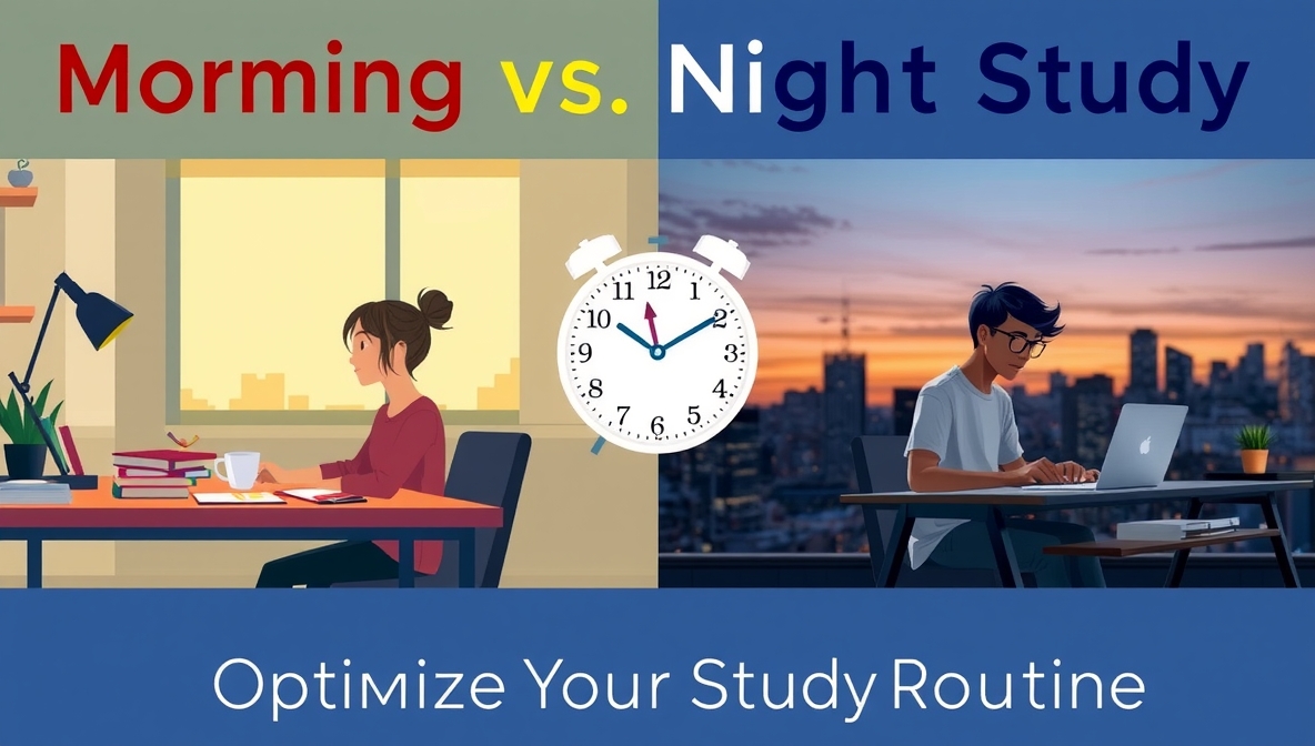 Read more about the article Morning vs. Night Study: Which is Better and Why? The Science Behind Optimal Study Timing