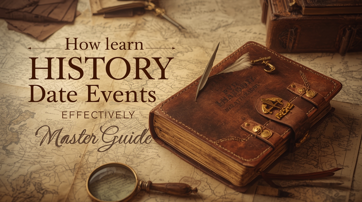 Read more about the article How to Learn History Dates and Events Effectively: A Master Guide